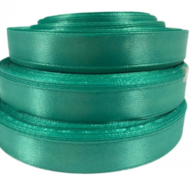 Szatén szalag 12 mm Hossz 32 RM - Menta