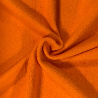 Kötött szövet Polar Fleece - narancs