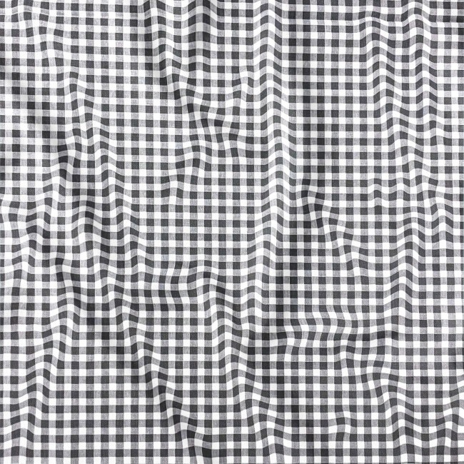 Pamutszövet - Ikea Grid Grey