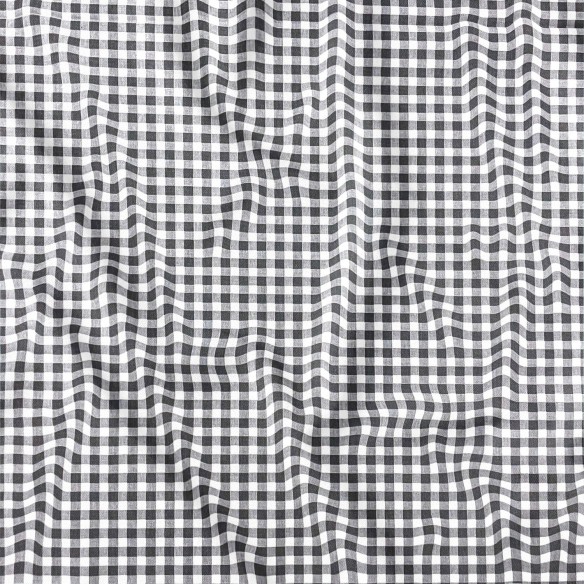 Pamutszövet - Ikea Grid Grey