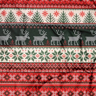 Vízálló karácsonyi szövet, Oxford - 50438