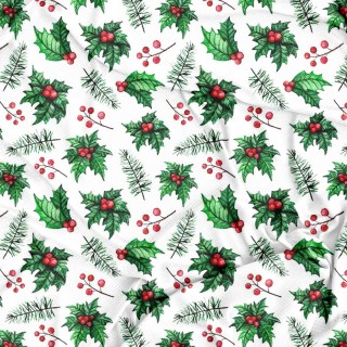 Vízálló karácsonyi szövet, Oxford - 50035