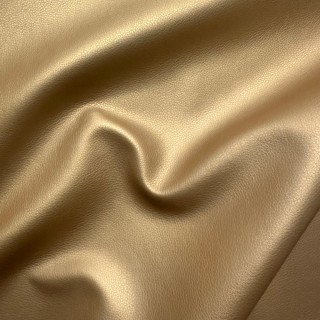 Bútorszövet PU Metallizált Bőr - Arany