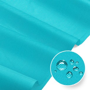 Vízálló szövet Oxford - világos türkiz