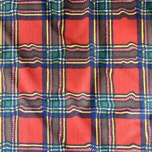 Pamut anyag - Nagy skót tartan