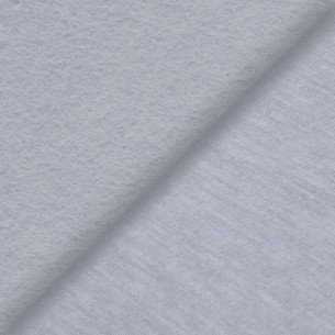 Vastag kefézett pulóver - szürke